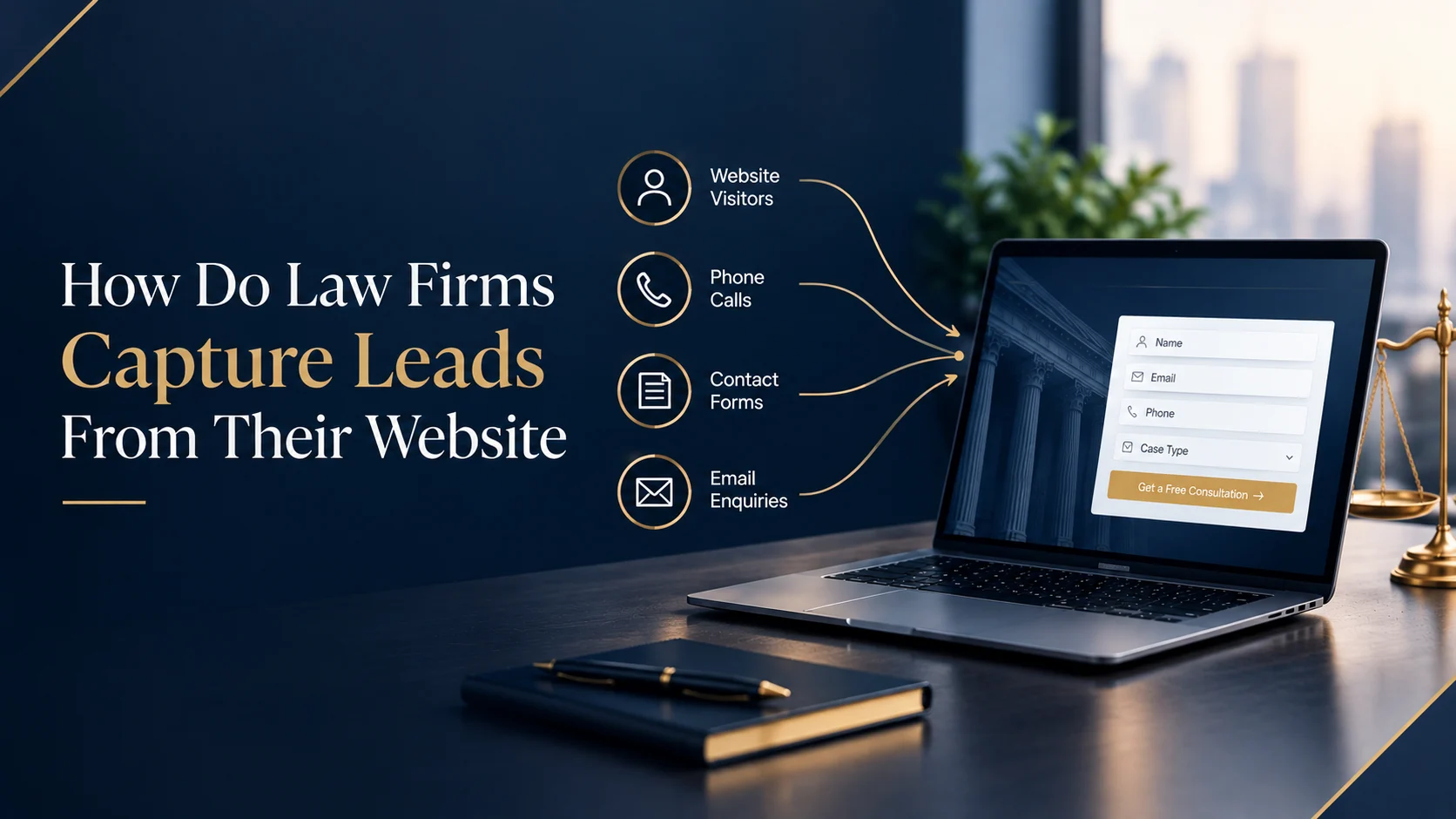 How Do Law Firms Capture Leads From Their Website?
